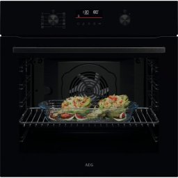 Horno eléctrico AEG Series 5000 OU5PB40NSK 72L Negro pirolítico con pantalla LED