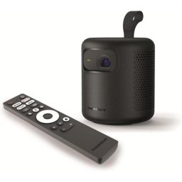 Proyector Thomson 1080p 350 Lúmenes DLP Vega PG35B Google TV Batería Bluetooth HDR10 Dolby Audio Negro
