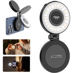 Luz de Relleno ULANZI LM19 Magnética MagSafe CRI95 2500K-8500K Regulable Portátil
