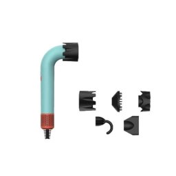 Secador de pelo Super Hair Dryer HD18 sin aspas iones negativos alta potencia 3 velocidades