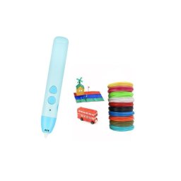 Bolígrafo 3D Portátil USB Baja Temperatura 10 Colores Filamento PCL 1,75 mm