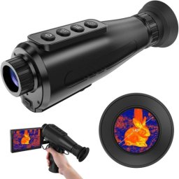 Monocular térmico GTshare Superresolución AI 384x288 8x Zoom 32 GB WiFi 4000 mAh