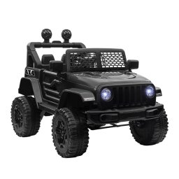 Homcom Coche Eléctrico Para Niños +3 Años 2 Motores Control Remoto 100x65x72 Cm