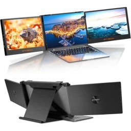 Monitor GTMEDIA 11,6" FullHD 60 Hz IPS Altavoces Integrados Rotación 195° Plug & Play
