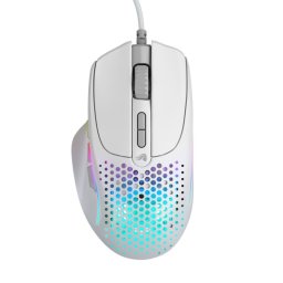 Ratón Glorious inalámbrico 19000 DPI RGB 6 botones recargable blanco
