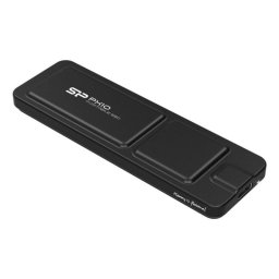 Disco Duro Silicon Power 512 GB SSD 1050 MB/s PX10 USB Tipo C Aluminio Negro