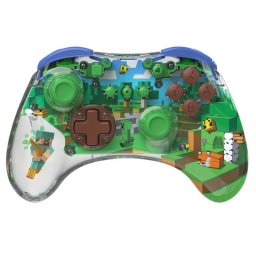 Gamepad PDP REALMz 500-234-STV Bioma del bosque Minecraft Multicolor Inalámbrico/Alámbrico Nintendo Switch