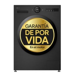 Lavadora LG Serie 700 F4X7009TBB 9 kg Carga Frontal 1400 rpm A Negra Wi-Fi AI Direct Drive TurboWash