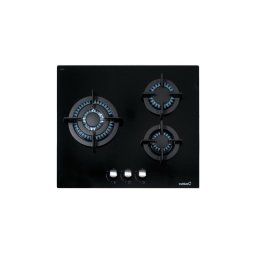 Placa de gas CATA CCI 6021 BK 59cm 3 zonas Integrada Negro