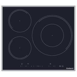 Placa de inducción Corbero CCIM3FBS324 3 Zonas 60 cm touch WiFi SmartThings Negra