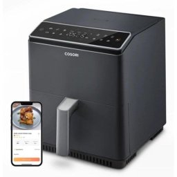 Freidora de aire Cosori Dual Blaze 6.4L 1700W con 12 programas y control táctil