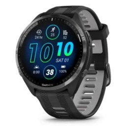 Garmin Forerunner 965 Bluetooth GPS WiFi 47mm AMOLED Negro Talla única Resistencia Agua 5ATM SpO2 Pulsómetro Monitor de Sueño