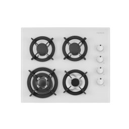 Placa de gas Corbero CPCGY2314W Blanco Integrable 4 quemadores Wok Seguridad