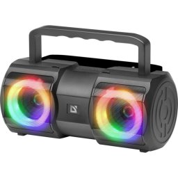 Altavoces Defender Portátil 2.0 Bluetooth 20 W con USB, radio y luces LED