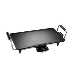 Plancha de cocina Melchioni Atena 2000 W superficie antiadherente 43x23 cm negra