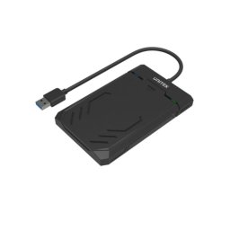 Carcasa HDD SSD UNITEK Y-3036 2.5" SATA USB 3.2 Gen1 Negra UASP Plug and Play
