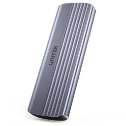 Caja externa SSD UNITEK S1241B01 M.2 Aluminio Gris USB Type-C Hot-swap