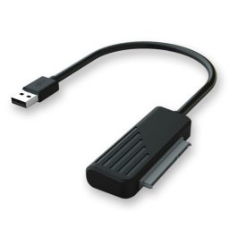 Adaptador SATA Savio AK-38 USB 3.0 para SSD 2,5" Plug and Play Negro
