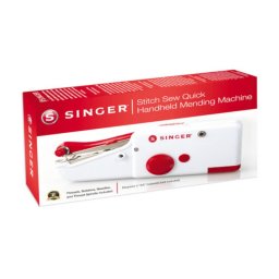 Máquina de coser manual SINGER 220017123 rojo y blanco 250 ppm mecánica