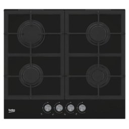 Encimera de gas Beko HILG 642C5 SB 60 cm 4 zonas hierro fundido negro