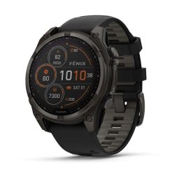 Garmin fenix 8 GPS WiFi 51mm Digital Sapphire Titanio Negro Talla Única Resistencia Agua 10ATM SpO2 Pulsómetro