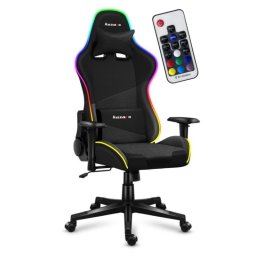 Silla gaming Huzaro Force 6.2 RGB diseño racing respaldo reclinable hasta 180°