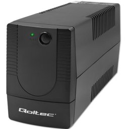 Sai Qoltec 850VA Batería 12V 7Ah 14 Minutos Protección AVR Onda Senoidal