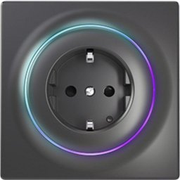 Enchufe inteligente Fibaro FGWOF-011-8 Tipo F 1 toma 50 m Negro