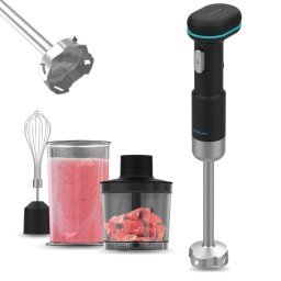 Batidora de mano BioloMix BlendGo batería 180 W velocidades accesorios