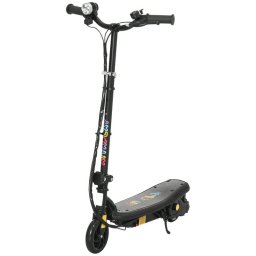 Homcom Patinete Eléctrico Para Niños De 7-14 Años Plegable Max. 12 Km/h Negro