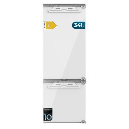 Frigorífico Combi Cecotec Bolero CoolMarket BI-D FLW 341 E Total No Frost 193,7cm 341L E Integrable