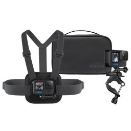 GoPro SPORTS KIT Soporte Chesty de Pecho Soporte para Manillar y Estuche de Cámara