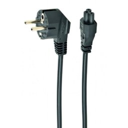 Cable transmisión Gembird PC-186-ML12-0.5M 0,5 m CEE 7/7 a C5 conector PVC negro