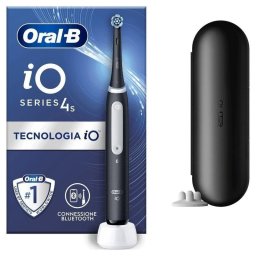 Cepillo Dental Eléctrico Oral-B iO 4S Bluetooth Presión Inteligente Negro