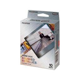 Película instantánea Fujifilm Instax Wide Brushed Metallics 10 fotos metálicas