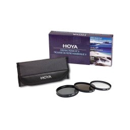 Filtro para objetivo Hoya DFK37 II Kit 37mm UV CPL ND8 con estuche