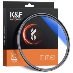 Filtro UV K&F CONCEPT Classic Slim 72mm multicapa aluminio perfil fino