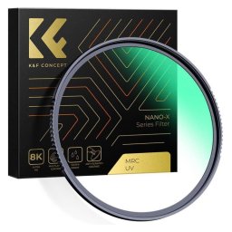 Filtro UV K&F CONCEPT Nano-X 105mm Multirrevestido Resistente Slim