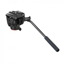 Cabeza para trípode Manfrotto 500X fluida aluminio 5 kg base 60 mm nivel