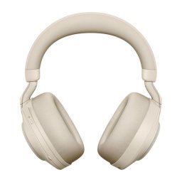Auriculares Jabra Evolve2 85 inalámbricos y con cable Bluetooth, Cancelación de Ruido Activa, Micrófono Boom, para oficina y llamadas, color beige