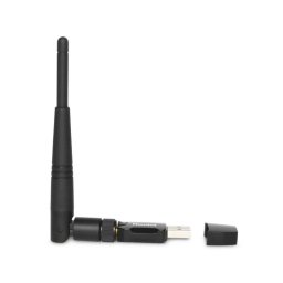 Tarjeta de Red HAMLET HNW600ACU USB Wi-Fi 5 600 Mbps Antena Desmontable