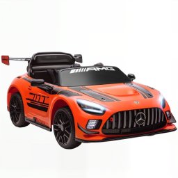 Aiyaplay Coche Eléctrico Para Niños Mercedes-amg Gt3 Evo Naranja