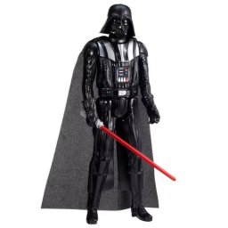 Figura de juguete Hasbro Star Wars Titan Hero Series Darth Vader 30cm Negro
