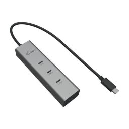 Hub I-Tec 5 puertos 10 Gbps modelo Metal USB-C carga rápida y video 8K