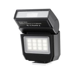 Flash Ulanzi Sl03 Mini compacto 6500K GN8 ajuste brillo carga Tipo-C