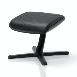 Reposapiés noblechairs NBL-FR-PU-BLK aluminio espuma negro inclinación 45º