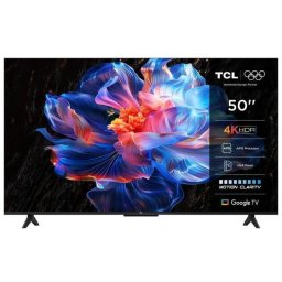 TV TCL LED 50P69K 50" 4K Ultra HD Smart TV WiFi Google TV sin marco