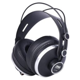 Auriculares Sedna Dna St Pro con cable Mini XLR para estudio y música, diseño circumaural cerrado, color plateado y negro