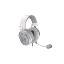 Auriculares ENDORFY VIRO Onyx White con cable, jack 3,5 mm, para música y uso diario, micrófono desmontable, color blanco