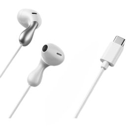 Auriculares Samsung GP-OEU025RLBWY con cable USB-C para llamadas y musica blancos